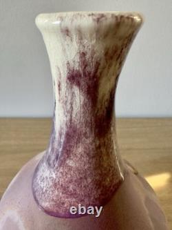 Vintage studio art pottery sculptural vessel organic form modern ceramic art