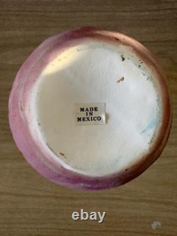Vintage studio art pottery sculptural vessel organic form modern ceramic art