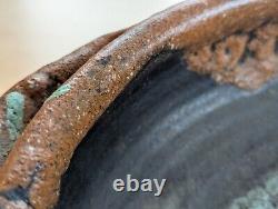 Vintage studio art pottery stoneware signed, Pottery Made In Israel