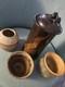 Vintage studio art pottery vase Zowrichi signed