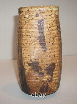 Vivika Otto Heino Studio Pottery New Hampshire Vase Signed Vintage Old 6-5/8H