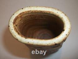 Vivika Otto Heino Studio Pottery New Hampshire Vase Signed Vintage Old 6-5/8H