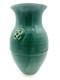 Vtg 1995 Ben Owen III Dogwood Vase 10 Patina Green Glaze Signed Early Work