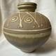 Vtg Carol Rosenbloom Studio, NC, Art Pottery Stoneware Vase, 1970's