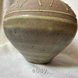 Vtg Carol Rosenbloom Studio, NC, Art Pottery Stoneware Vase, 1970's Vtg Carol Rosenbloom Studio, NC, Art Pottery Stoneware Vase, 1970's