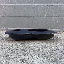 Vtg Ikebana Vase Studio Pottery Suiban Black Craig Easter Vtg XL 20in AS IS
