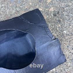 Vtg Ikebana Vase Studio Pottery Suiban Black Craig Easter Vtg XL 20in AS IS