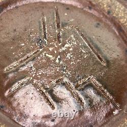 Vtg John McDowell Studio Pottery Vase 9in