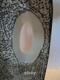 Vtg KELBY Studio ART Pottery Table LAMP Biomorphic Freeform Signed 1950-60's
