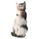 Vtg MARY GATES DEWEY STUDIO POTTERY Ceramic CAT 2002 Small Chip On Ear