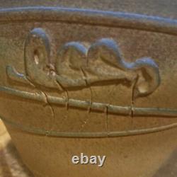 Vtg Marianne Cole Studio Pottery Desert Landscape Vase Australian Outback Series