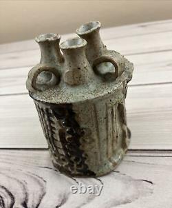 Vtg Maurice Grossman Studio Pottery Vase Tucson MCM Abstract Funky Rare Unique