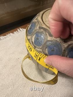 Vtg Mid Century 1965 Studio Pottery Covered Canister Master Potter Robb Wilson