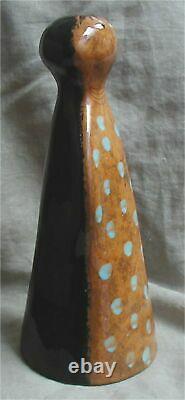 Vtg. Mid-Century Modern Edmund Ronaky JARU Studio Art Pottery Abstract Figure