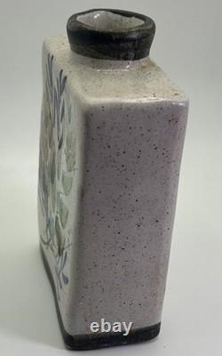 Vtg Mid Century Modern Signed Studio Art Pottery 6 Stoneware Vase