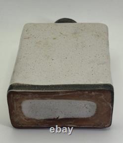 Vtg Mid Century Modern Signed Studio Art Pottery 6 Stoneware Vase