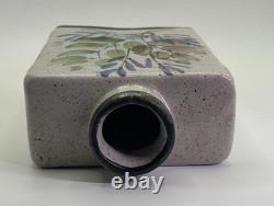 Vtg Mid Century Modern Signed Studio Art Pottery 6 Stoneware Vase