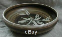 Vtg. Mid-Century Rupert Deese Pottery Studio Ceramic Art Bowl