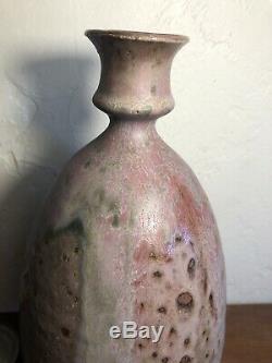 Vtg Mid Century Thomas Fetter Stoneware Studio Pottery LARGE 15 1960s