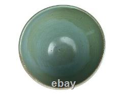 Vtg Modernist Studio Art Pottery Bowl Mid Century Modern Signed Eames Era