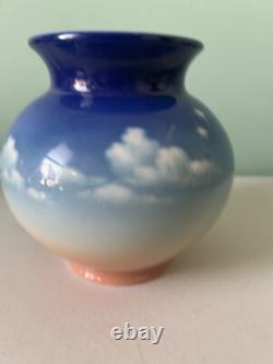 Vtg Pye In The Skye Pottery 5.5dusk Vase Planter #44 1996 Crazing