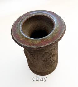 Vtg ROBERT MAXWELL Studio Pottery Vase #444 Earthgender Cressey AP era 70s