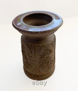 Vtg ROBERT MAXWELL Studio Pottery Vase #444 Earthgender Cressey AP era 70s