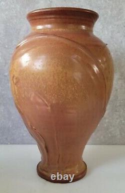 Vtg Sample Test Drip Glaze Pewabic Detroit Art Studio Pottery 9 Vase FREEUSHIP