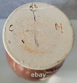 Vtg Sample Test Drip Glaze Pewabic Detroit Art Studio Pottery 9 Vase FREEUSHIP