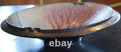 Vtg Signed RICHARD AERNI Ash Glazed Stoneware STUDIO POTTERY Centerpiece Bowl 93