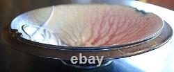 Vtg Signed RICHARD AERNI Ash Glazed Stoneware STUDIO POTTERY Centerpiece Bowl 93