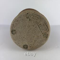 Vtg Studio Pottery Vase Ceramic Arts Calgary Canada Mid Century 10in