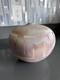 Vtg earth Tone RakuVase Studio Art Pottery Matte Glaze Nicholas Bernard 88