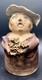 Vtg studio pottery stoneware Woman Head Is Lid signed L Hutchison