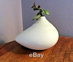 WHITE VASE GERMANY VTG Rosenthal Studio-Line TAPIO WIRKKALA PORCELAIN Mod Boho