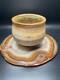 Warren Mackenzie Studio Stoneware Pottery Bowl SIGNED Shino Glaze 4 diameter