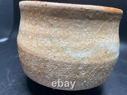 Warren Mackenzie Studio Stoneware Pottery Bowl SIGNED Shino Glaze 4 diameter