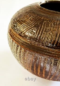 Wayne Chapman San Diego Allied Craftsmen Vase Studio Pottery Japanese Ikebana