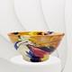Wendy Johnston Signed Studio Pottery Bowl Abstract Art Glazed Canada 7.25 VTG