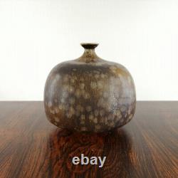 Willi Hornberger Studiokeramik Vase Kristallglasur German Vintage Studio Pottery