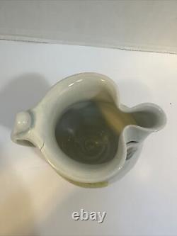 William Alexander Studio Art Pottery Creamer & Sugar Bowl Vintage Signed Rare