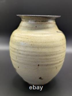 William Bill Creitz Vintage Art Pottery Vase Oregon Studio Signed