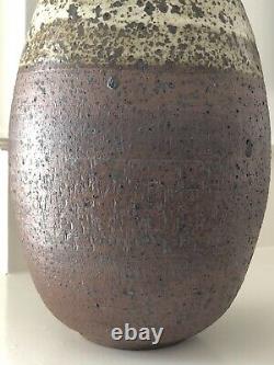 Wonderful Vintage Mid Century Studio Pottery Vase S. Garner Attributed 1960-70