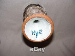 Wye Studio Pottery Vintage Chalice Goblet Stem Cup Adam Dworski Great Condition