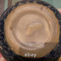 Zanesville Peters & Reed Arts & Crafts Landsun Bowl Matte Blue Grey Glaze 7.7